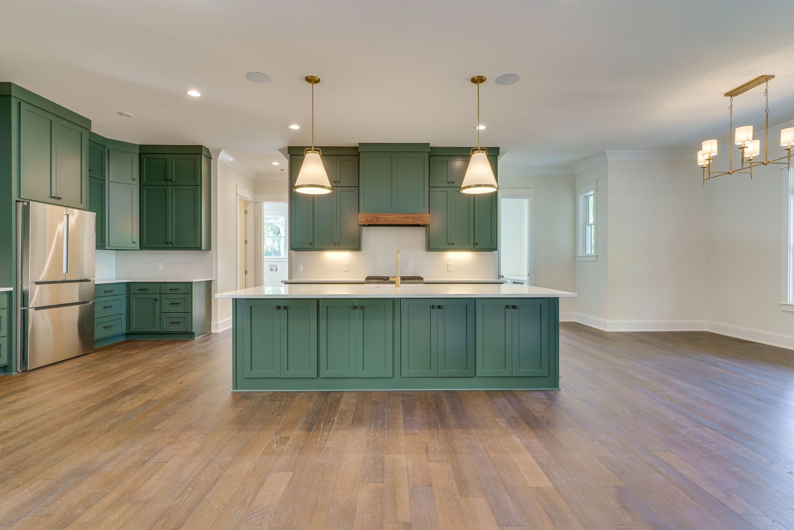 Interior of the completed Jocelyn Hollow Road home